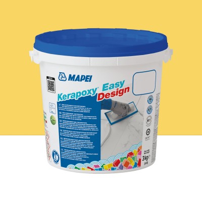 Епоксидний шовний заповнювач (фуга) MAPEI KERAPOXY EASY DESIGN №150, жовтий, 3 кг (5KB015003)